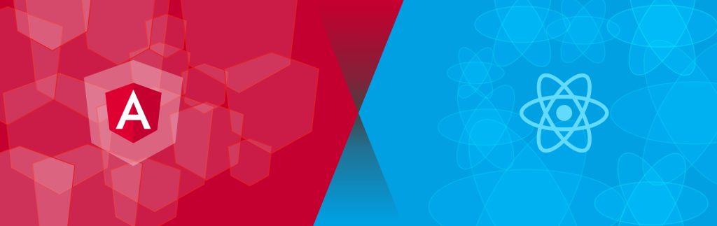 Difference between angular and react