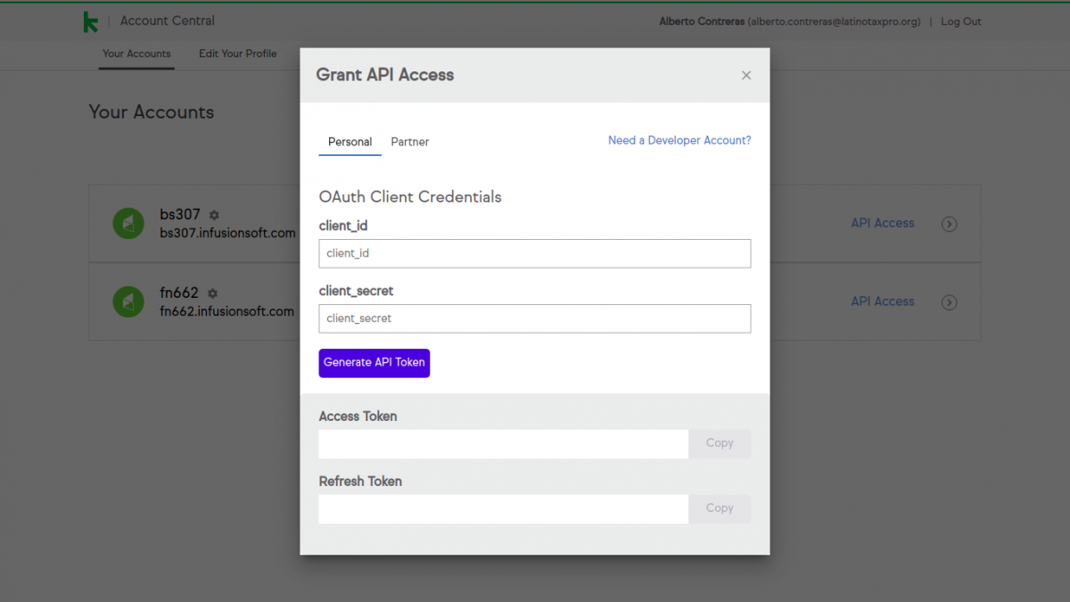 API-Access 