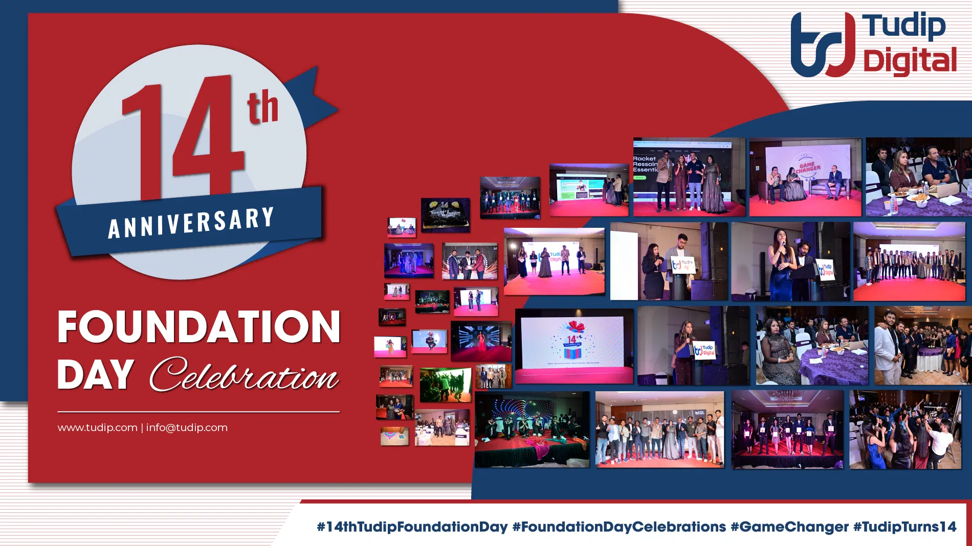 Celebrating 14 Years of Innovation and Excellence: Tudip’s Foundation Day Extravaganza